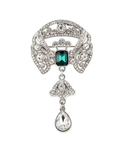 BROCHE rétro luxe