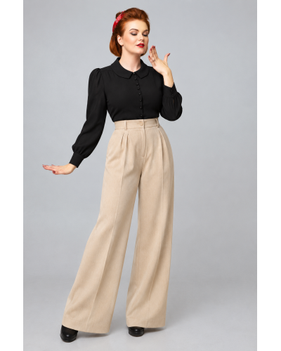 Black Victoria blouse BANNED