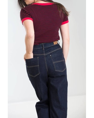 Pantalon en denim Weston HELL BUNNY