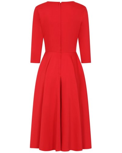 Robe rouge Sasha BANNED