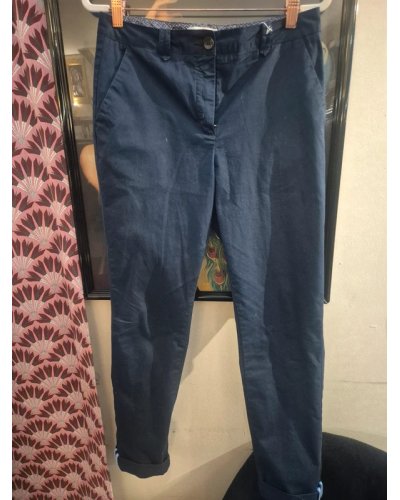 " FRIPERIE "Pantalon marine Jodhpur