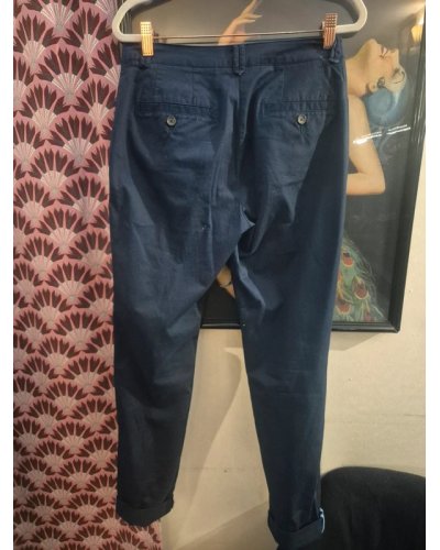 " FRIPERIE "Pantalon marine Jodhpur