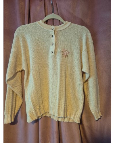 " FRIPERIE VINTAGE" Pull tricot 80's