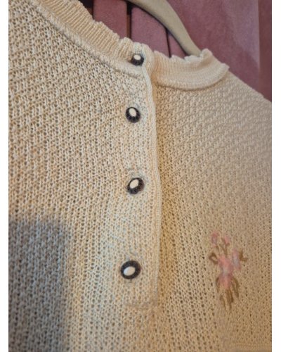 " FRIPERIE VINTAGE" Pull tricot 80's