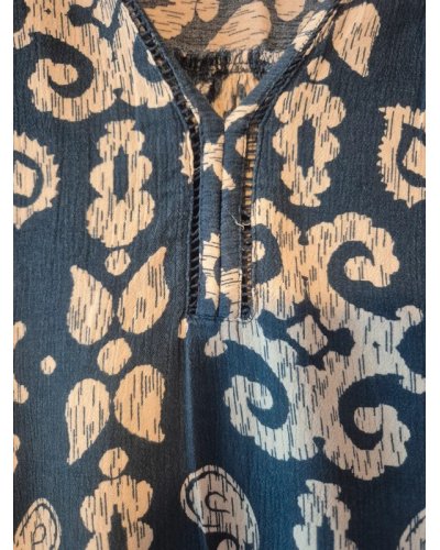 «FRIPERIE VINTAGE » Haut viscose