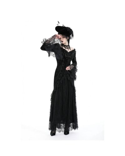 Robe longue "Reine gothique"  Dark In Love