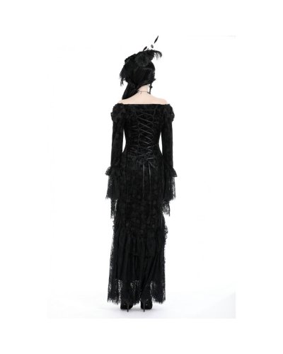 Robe longue "Reine gothique"  Dark In Love